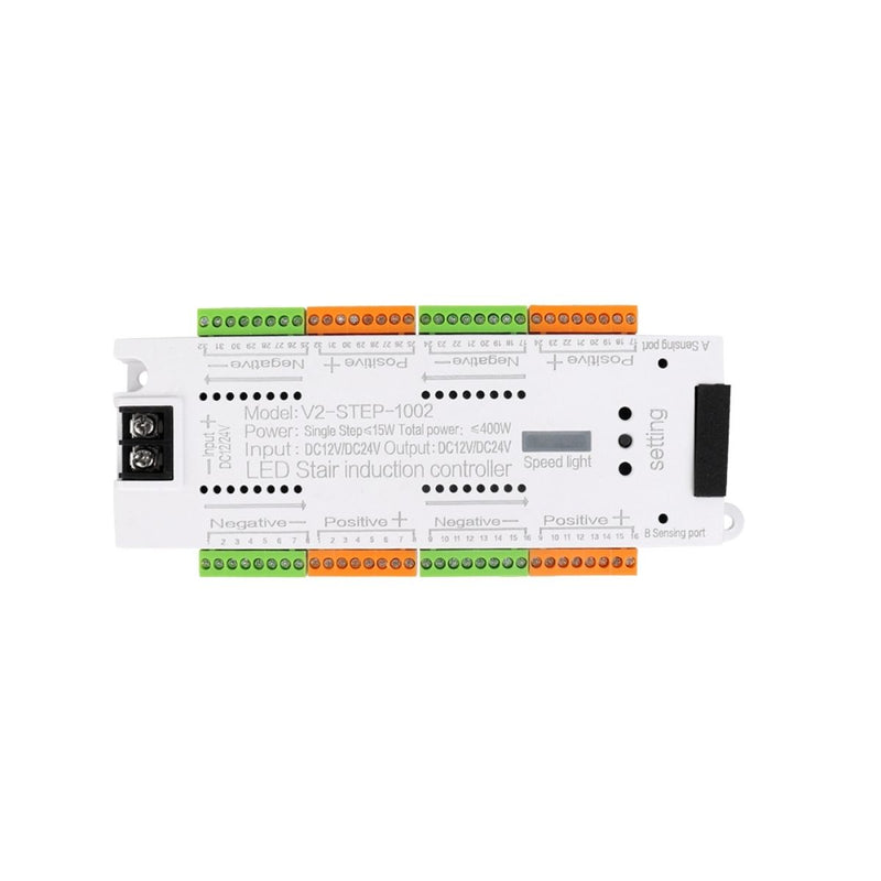 Controlador De Led (Sensor de Escada 32 Canais Com Sensor De Movimento)