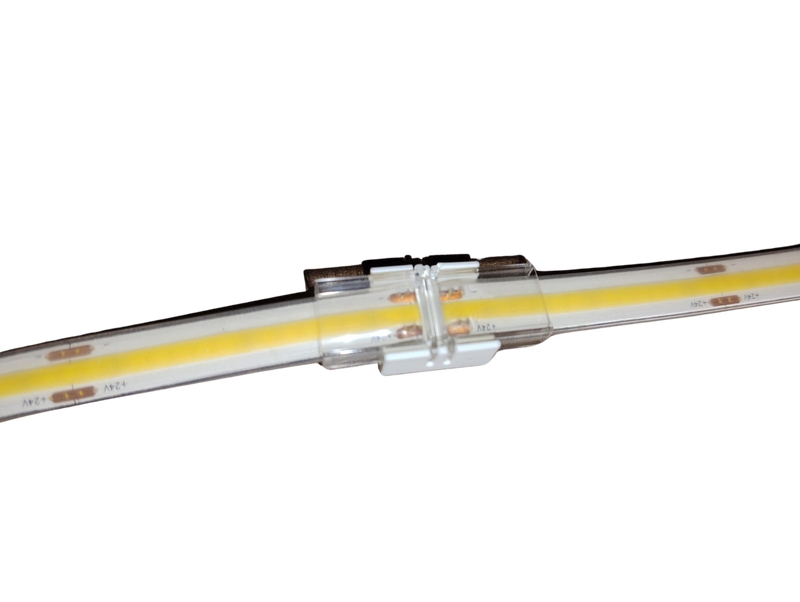 Conector Emenda Acrilico P/ Fita Led Cob E Smd Ip68