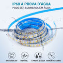Fita Led para Piscina ( 10w/m IP68 2835 24v 1000lumens/m 15 metros + Fonte Frete Grátis )