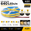 Fita de Led Sem fonte - COB 640LED/M 20W/M liga direto na rede IRC90 2000lm/m