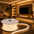 Fita LED COB Neon IP67 Ligação Direta na Rede 110V ou 220V | 240 LEDs/m | 15W/m | 1500 Lumens/m | Luz Contínua