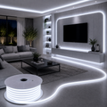 Fita LED COB Neon IP67 Ligação Direta na Rede 110V ou 220V | 240 LEDs/m | 15W/m | 1500 Lumens/m | Luz Contínua
