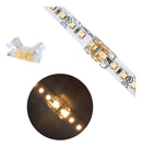 CONECTOR FITA LED KIT 10 CONECTOR ACRILICO RETO PARA FITAS DE 10MM