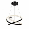 Pendente Spirale LED Moderno Dourado com Design Espiral Bivolt
