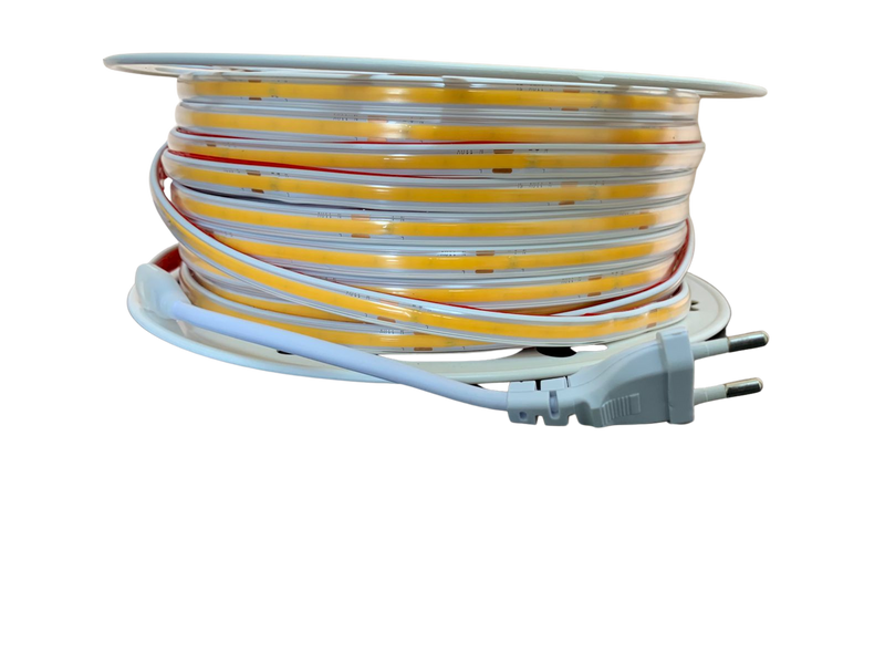 Fita Led Cob 320led 12w Ip65 25m 1200lm/m Irc90 110v Ou 220v