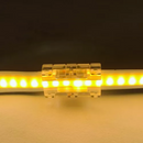 CONECTOR FITA LED KIT 10 CONECTOR ACRILICO RETO PARA FITAS DE 8MM