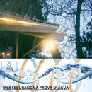 ILUMINAÇÃO PARA PISCINA ( FITA COB IP68 24V 12W 35M IRC80 C/ FONTE 20A E 5 CONECTOR )