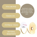 FITA LED PARA PISCINA ( COB IP68 320LED/M 12W/M 1200LM/M 20M FRETE GRÁTIS )