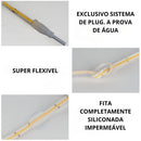 Fita Led Para Piscina ( 320led/m 24v 12w/m 1200lm/m ip68 Rolo 5 metros +  Fonte 5A Frete Grátis )