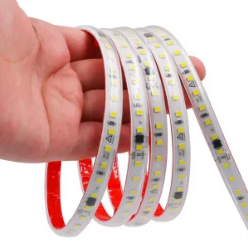 Fita LED ( 2835 IP65 220V – 12W/M – 1200lm/M – Rolo 5Om Frete Grátis, 3x Sem Juros )