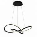 Pendente LED ASR Infinity 60W 3 Cores Bivolt Moderno Dimerizável Luz Quente Fria Neutra Sala Jantar Cozinha