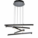 Pendente LED ASR Vector 45W Dimerizável 3 Cores com Controle Bivolt Moderno Luxo Sala Jantar Cozinha