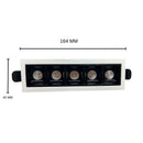 Spot foco Downlight 6W, 10W, 20W (Branco-quente)
