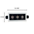 Spot foco Downlight 6W, 10W, 20W (Branco-quente)
